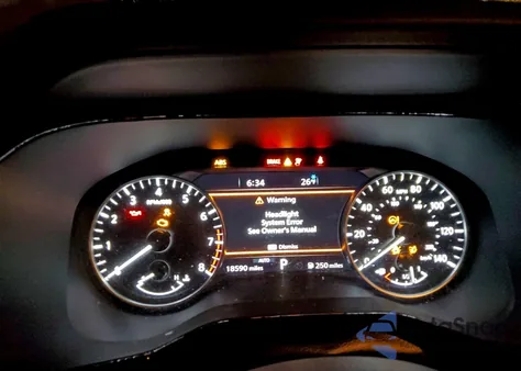 2024 Nissan Pathfinder Sl из США, поврежденный, VIN 5N1DR3CC8RC296889